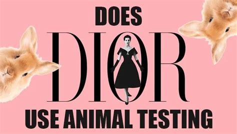 does dior test on animals|makeup being tested on animals.